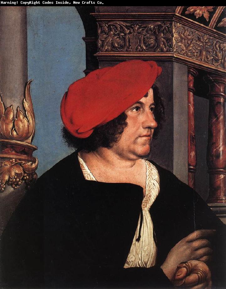 HOLBEIN, Hans the Younger Adam and Eve f